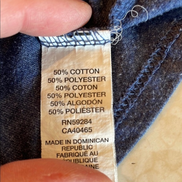 Gold and Blue Unicorn Graphic Short Sleeve Tee - Picture 3 of 3